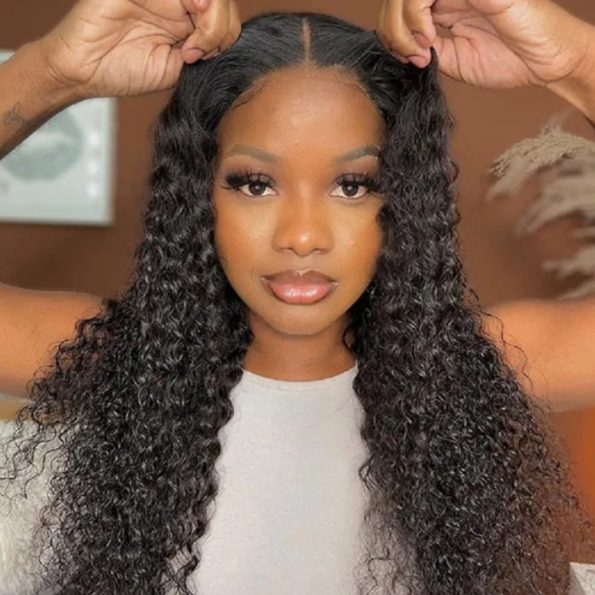 4x4 HD Lace Closure Curly Wig