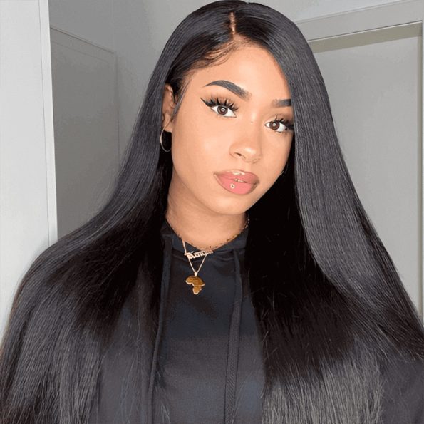 13x4 Lace Frontal Straight Wig